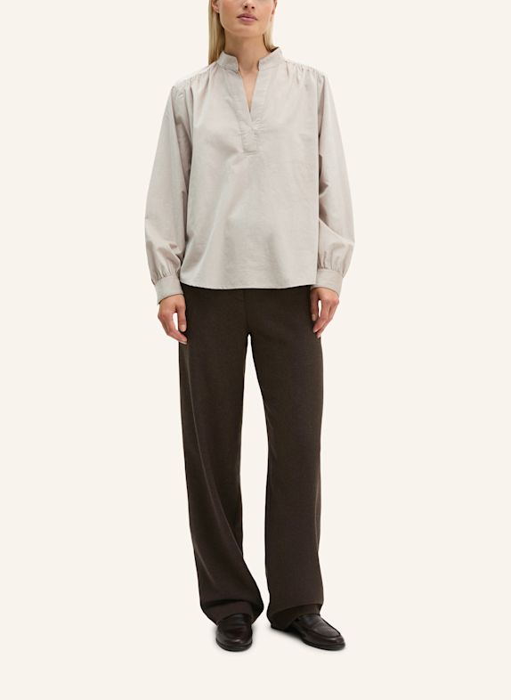 Marc O'Polo Samtbluse CREME