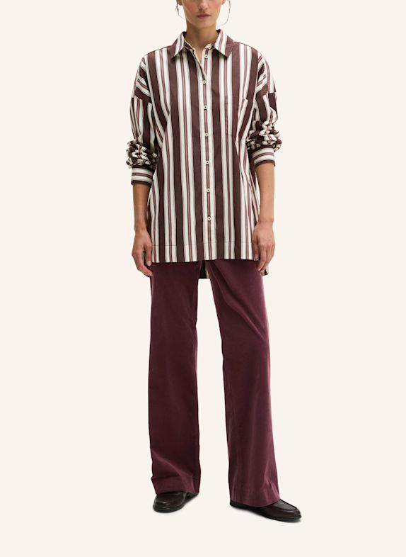 Marc O'Polo Streifenbluse ROT