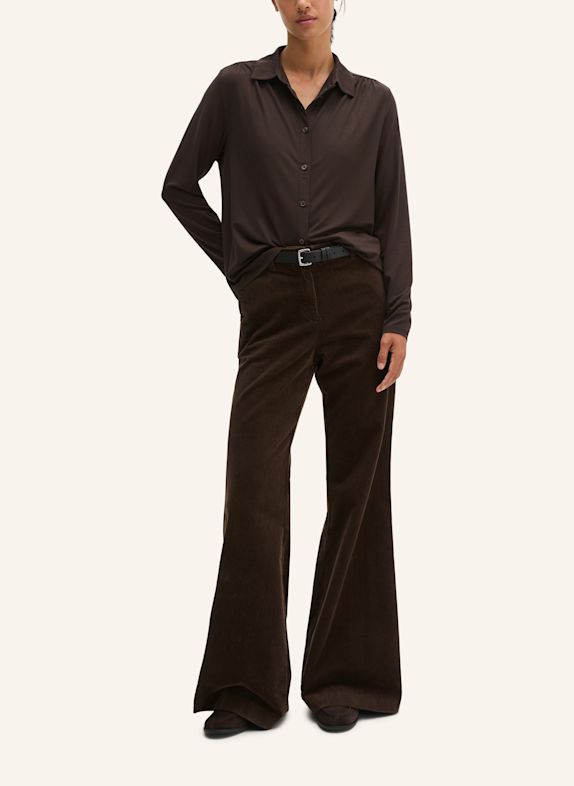 Marc O'Polo Jerseybluse BRAUN