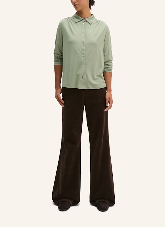 Marc O'Polo Jerseybluse HELLGRÜN