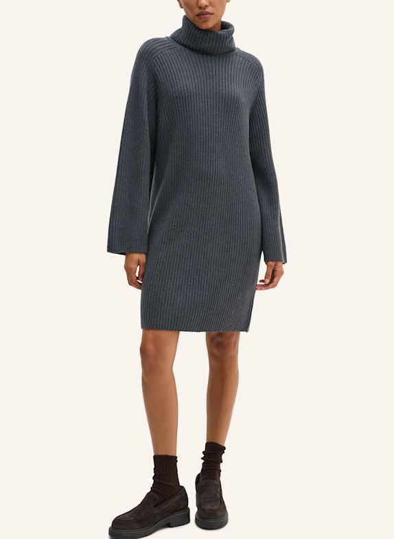Marc O'Polo Rollkragenkleid GRAU