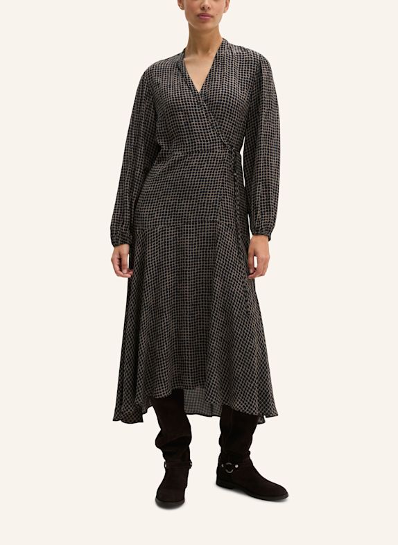 Marc O'Polo Wickelkleid BRAUN