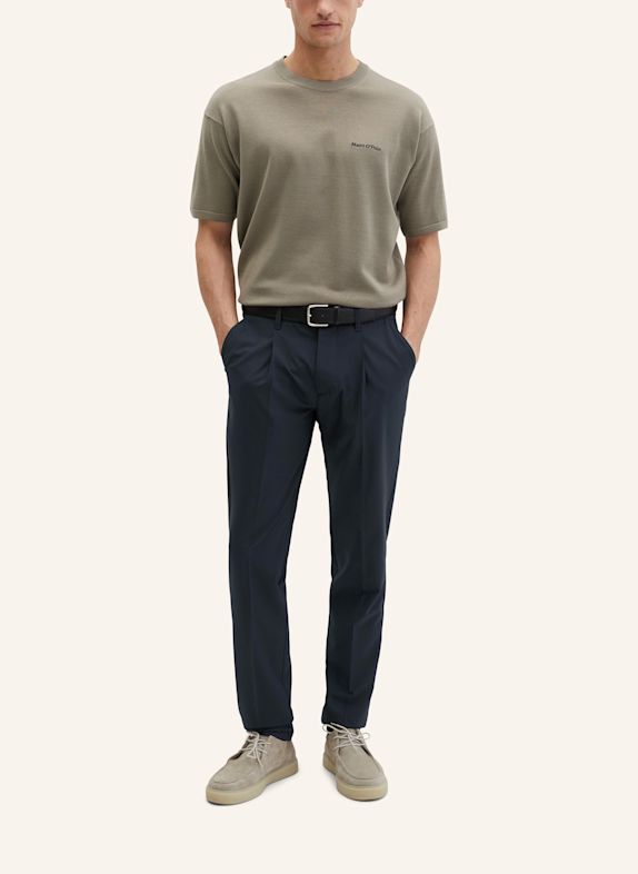 Marc O'Polo Kurzarm-Pullover BRAUN