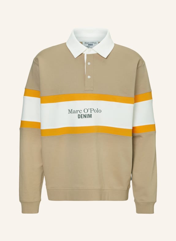 Marc O'Polo DENIM Polo-Sweatshirt BEIGE