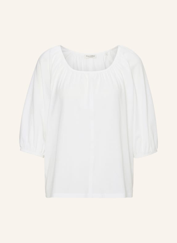 Marc O'Polo Jerseybluse WEISS