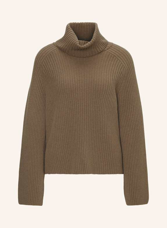 Marc O'Polo Rollkragenpullover HELLBRAUN