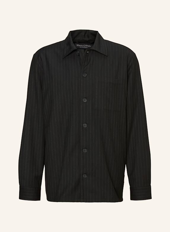 Marc O'Polo Overshirt SCHWARZ