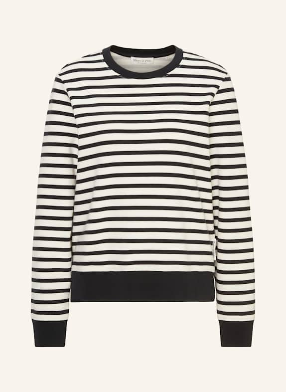 Marc O'Polo Gestreiftes Sweatshirt DUNKELBLAU