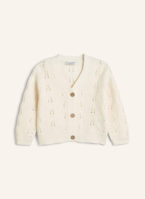 Marc O'Polo Strickjacke WEISS