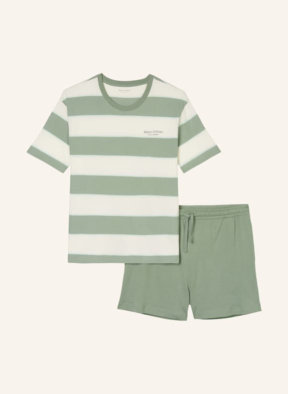 Marc O'Polo Shorty-Schlafanzug GRÜN