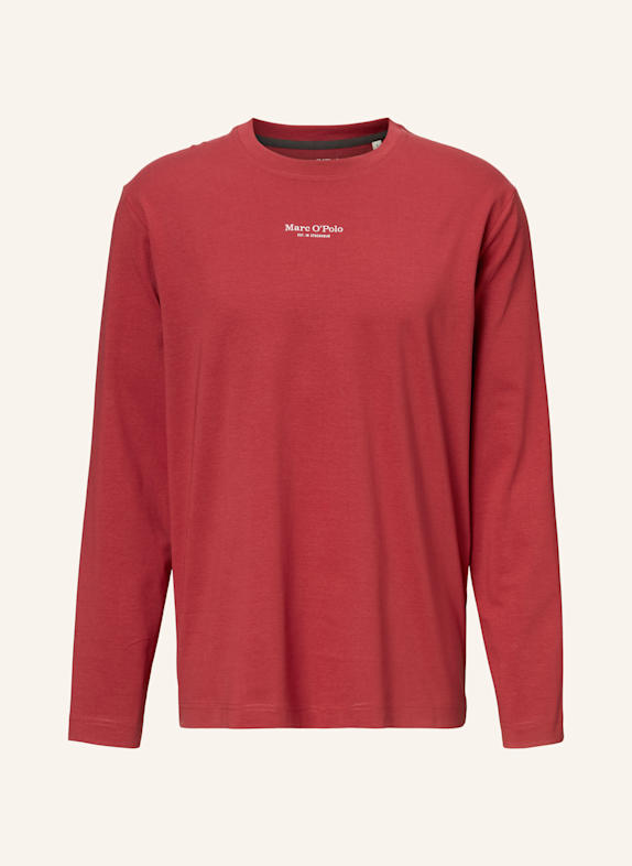 Marc O'Polo Langarm-Shirt HELLROT