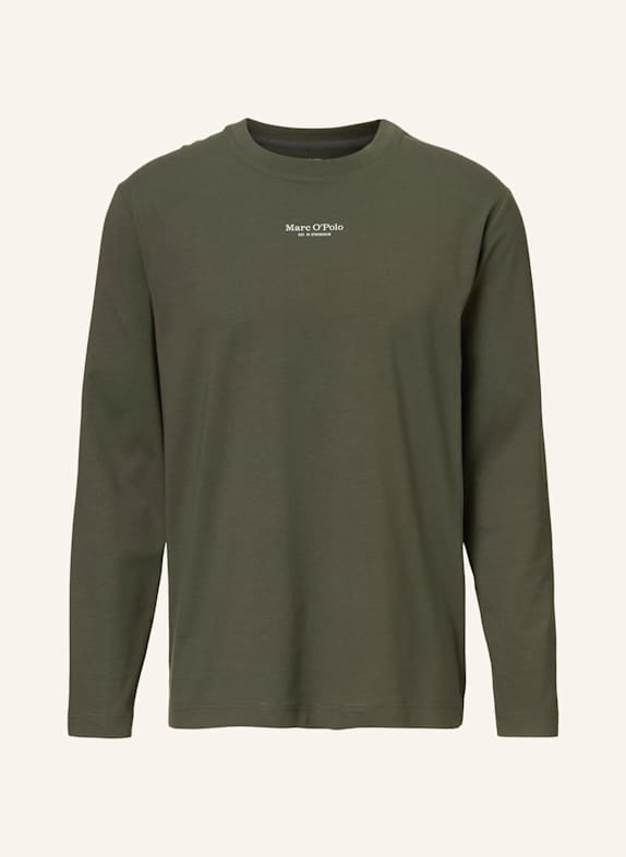 Marc O'Polo Langarm-Shirt DUNKELGRÜN