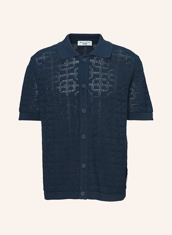 Marc O'Polo DENIM Strickshirt DUNKELBLAU