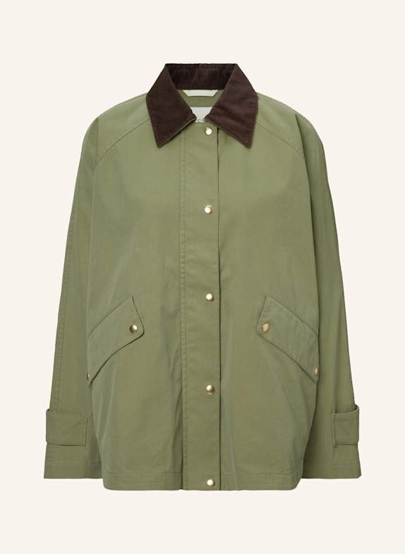 Marc O'Polo Cape DUNKELGRÜN