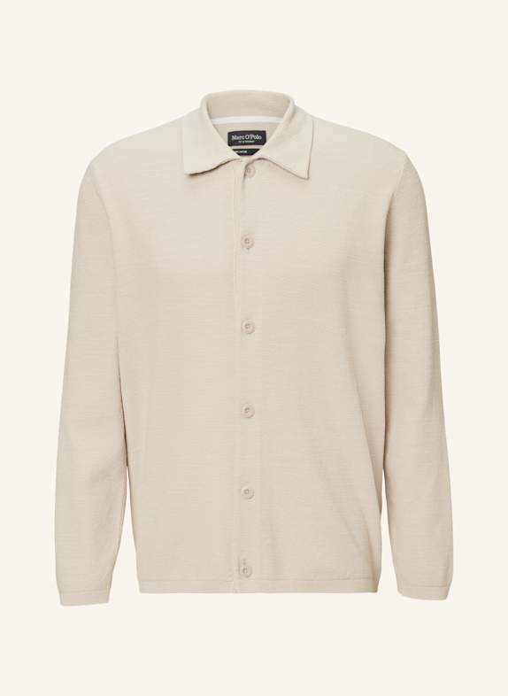 Marc O'Polo Strick-Overshirt HELLGRAU
