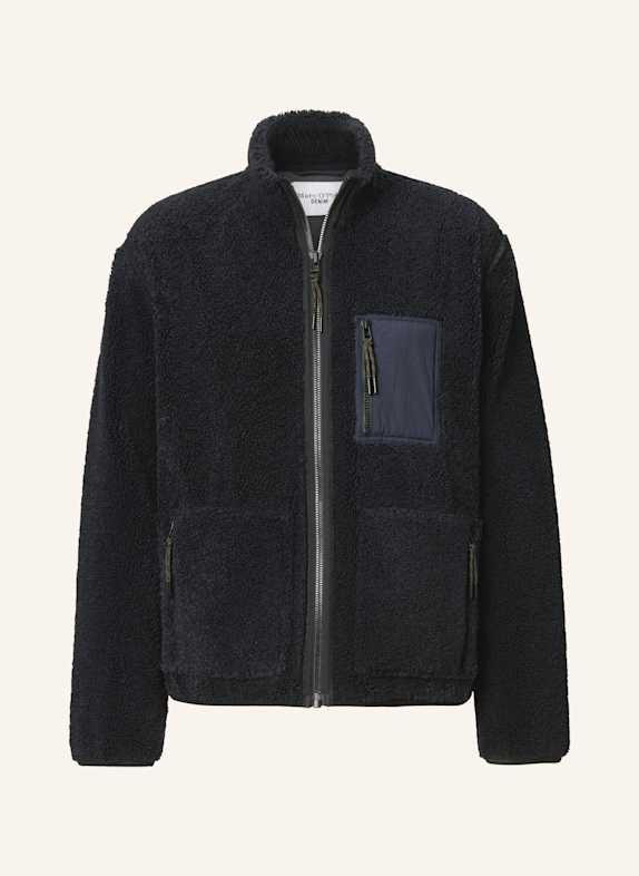 Marc O'Polo DENIM Teddyjacke DUNKELBLAU