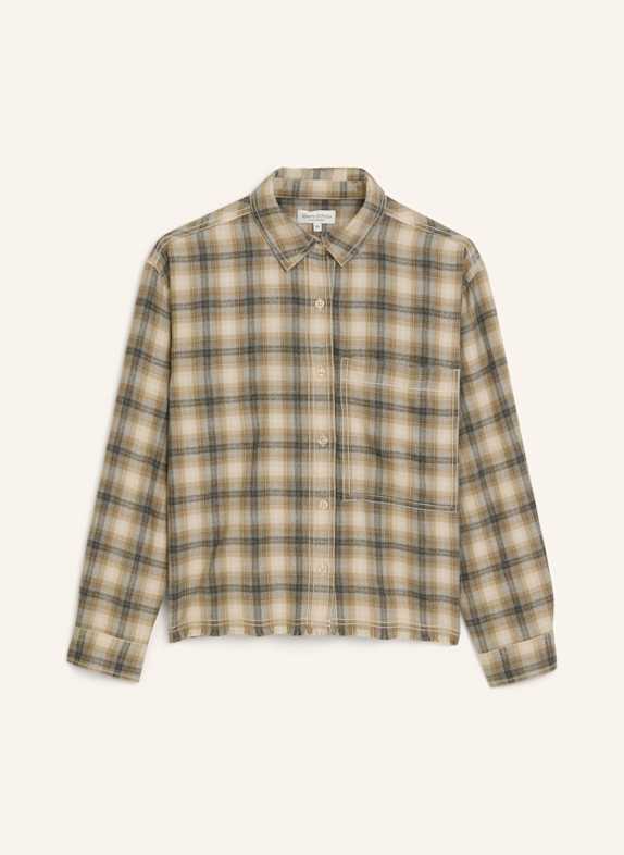 Marc O'Polo Hemdbluse BRAUN