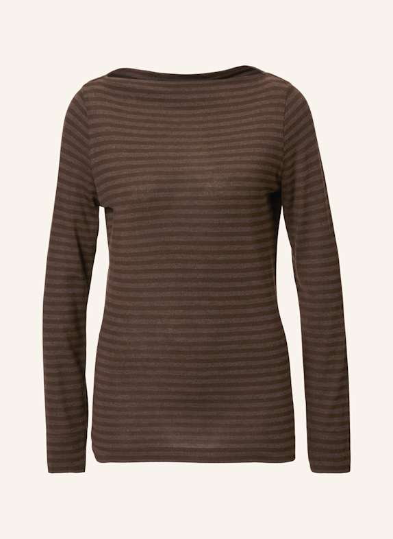 Marc O'Polo Longsleeve DUNKELBRAUN