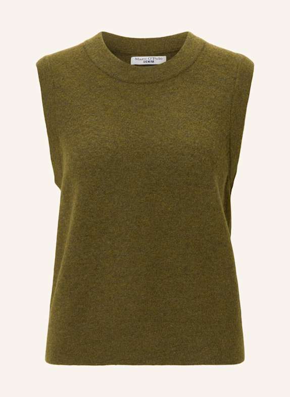 Marc O'Polo DENIM Pullunder DUNKELGRÜN