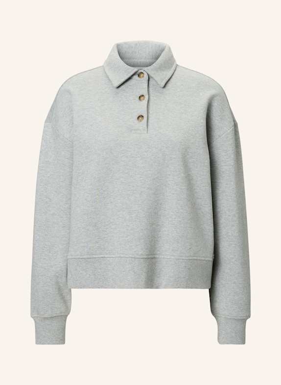 Marc O'Polo DENIM Polo-Sweatshirt HELLGRAU