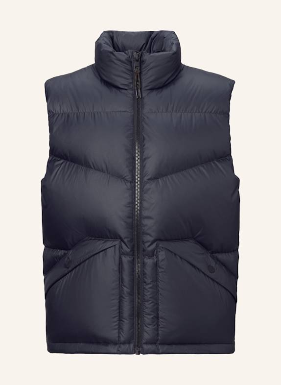 Marc O'Polo DENIM Daunenweste DUNKELBLAU