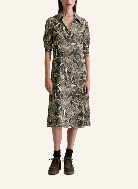 Marc O'Polo Midikleid DUNKELGRAU