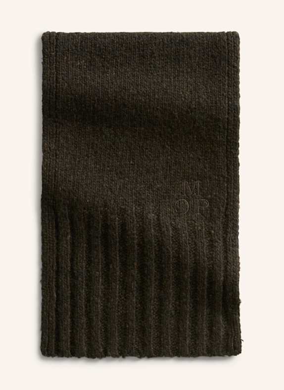 Marc O'Polo Strickschal DUNKELBRAUN