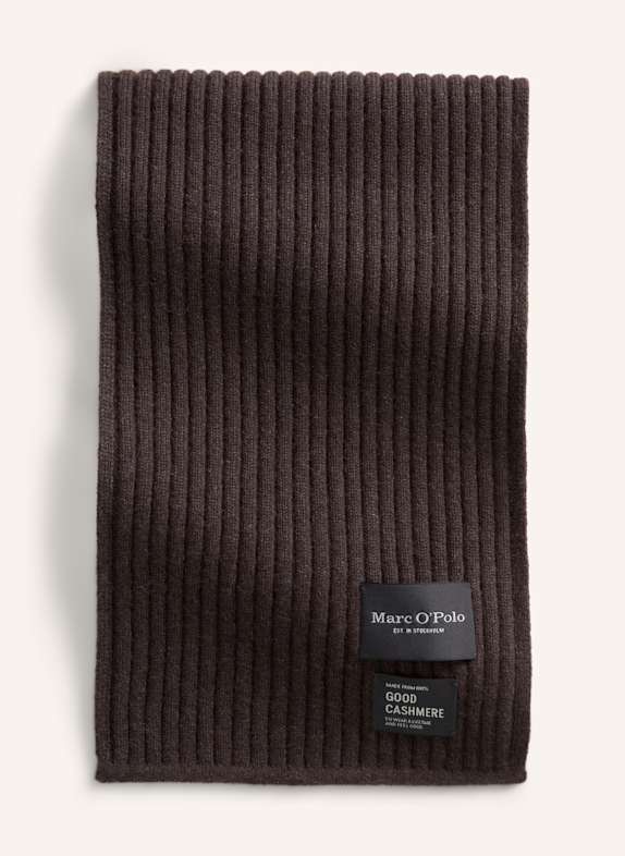 Marc O'Polo Strickschal DUNKELBRAUN