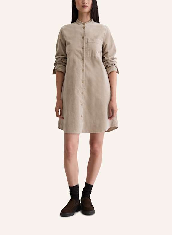 Marc O'Polo Samtkleid HELLGRAU