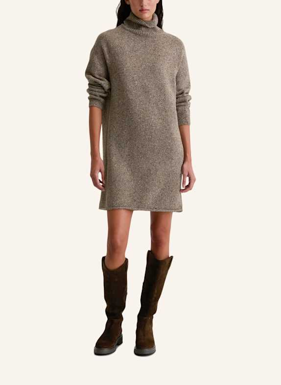 Marc O'Polo Strickpullover DUNKELBRAUN