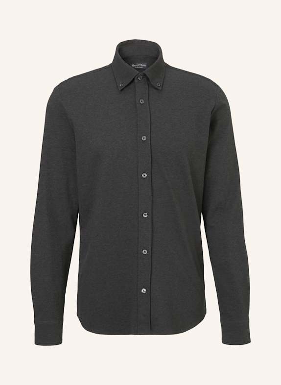 Marc O'Polo Jerseyhemd SCHWARZ