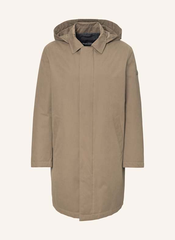 Marc O'Polo Kapuzen-Mantel BRAUN