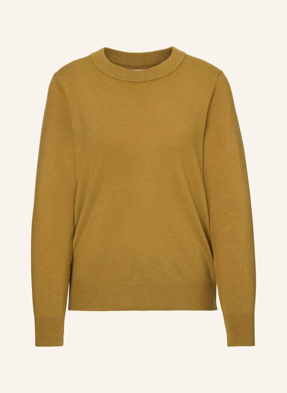 Marc O'Polo DENIM Strickpolo DUNKELGELB