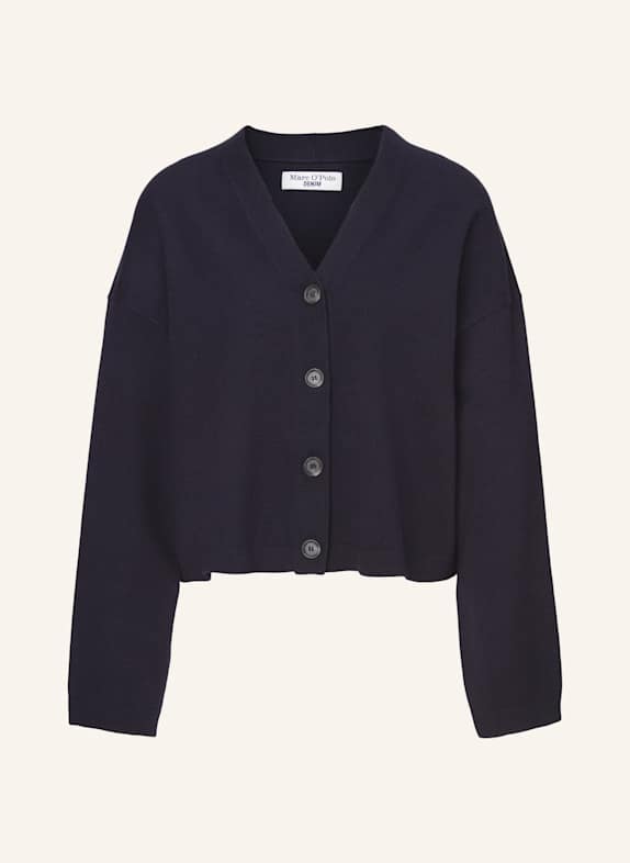 Marc O'Polo DENIM Strickpolo DUNKELBLAU