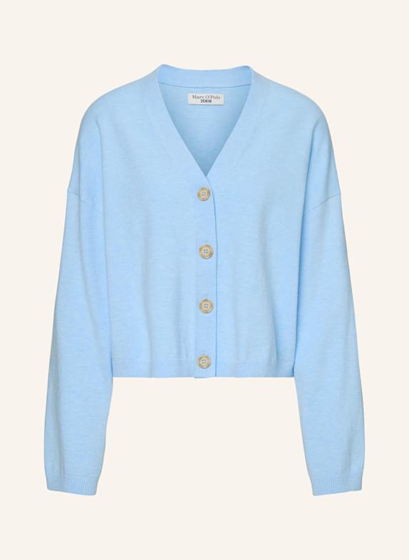 Marc O'Polo DENIM Strickpolo HELLBLAU