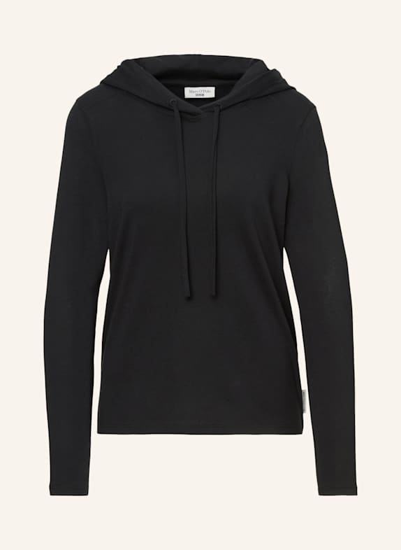 Marc O'Polo DENIM Kapuzen-Longsleeve SCHWARZ
