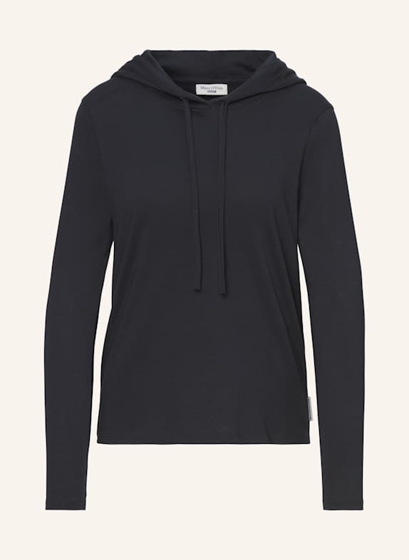 Marc O'Polo DENIM Kapuzen-Longsleeve DUNKELBLAU