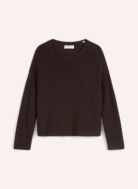 Marc O'Polo Pullover DUNKELBRAUN