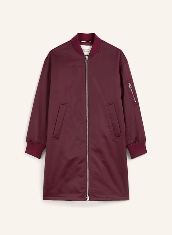 Marc O'Polo Mantel DUNKELROT