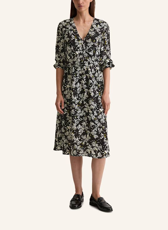 Marc O'Polo Midikleid SCHWARZ