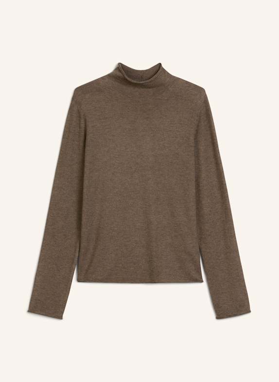 Marc O'Polo Rollkragenpullover DUNKELBRAUN