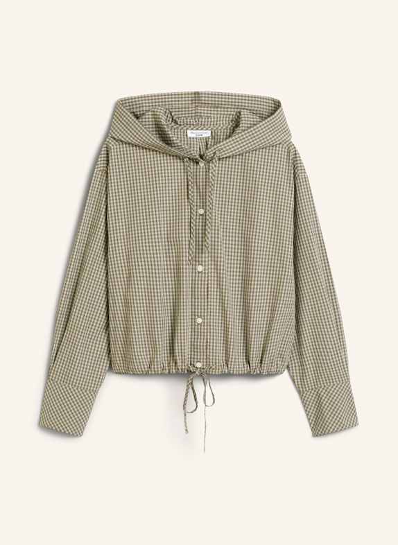 Marc O'Polo DENIM Kapuzenbluse DUNKELGRÜN