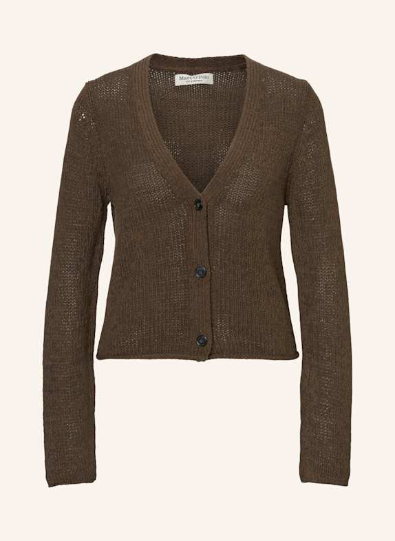 Marc O'Polo Cardigan DUNKELBRAUN