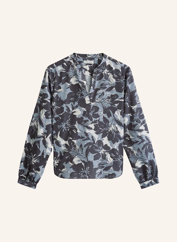 Marc O'Polo Print-Bluse DUNKELGRAU