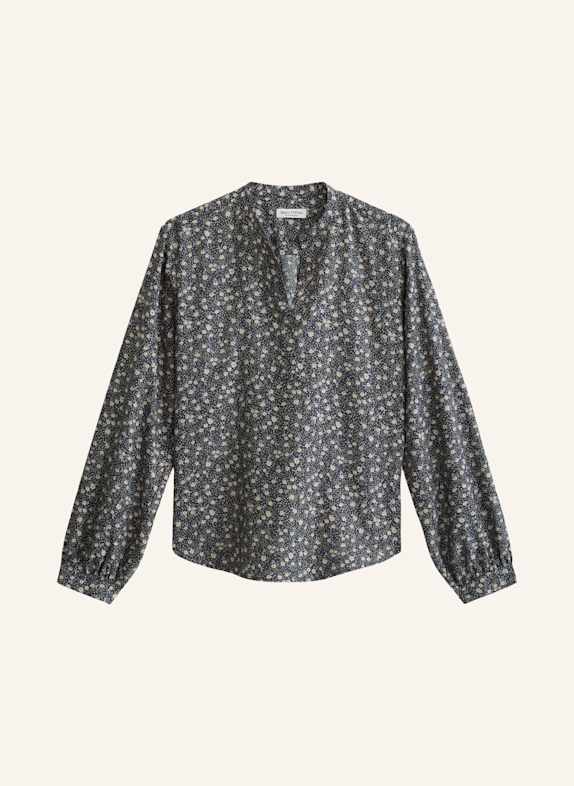 Marc O'Polo Print-Bluse GRAU