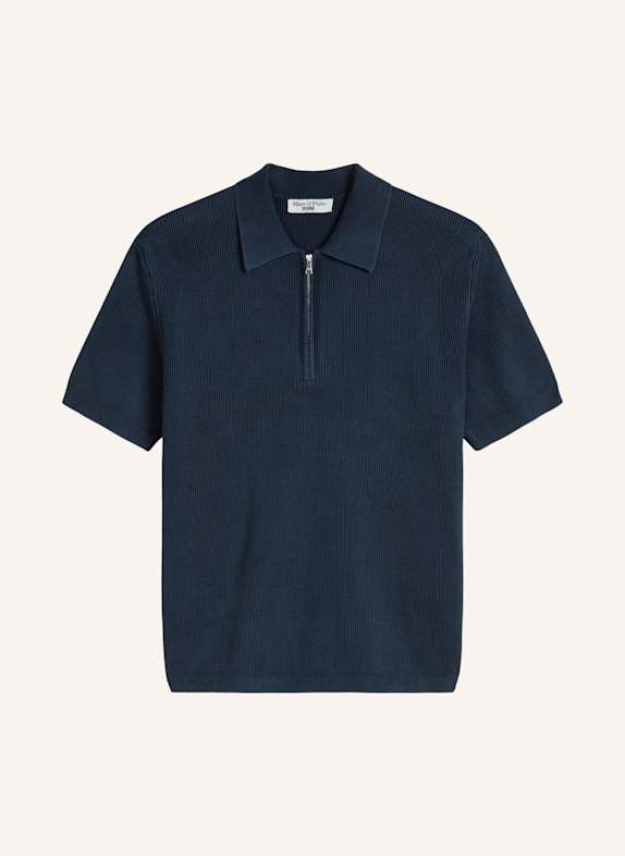 Marc O'Polo DENIM Strick-Poloshirt DUNKELBLAU