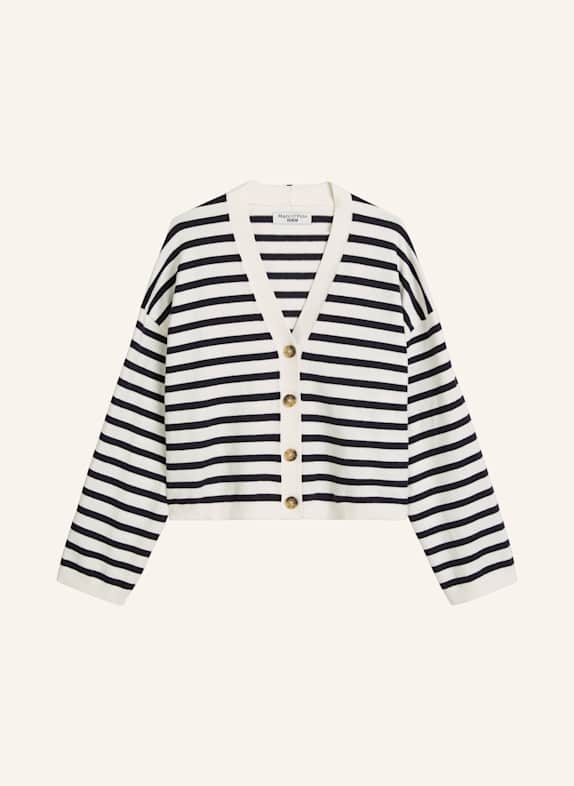 Marc O'Polo DENIM Strickpolo DUNKELBLAU