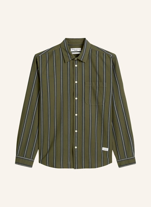 Marc O'Polo DENIM Hemd DUNKELGRÜN