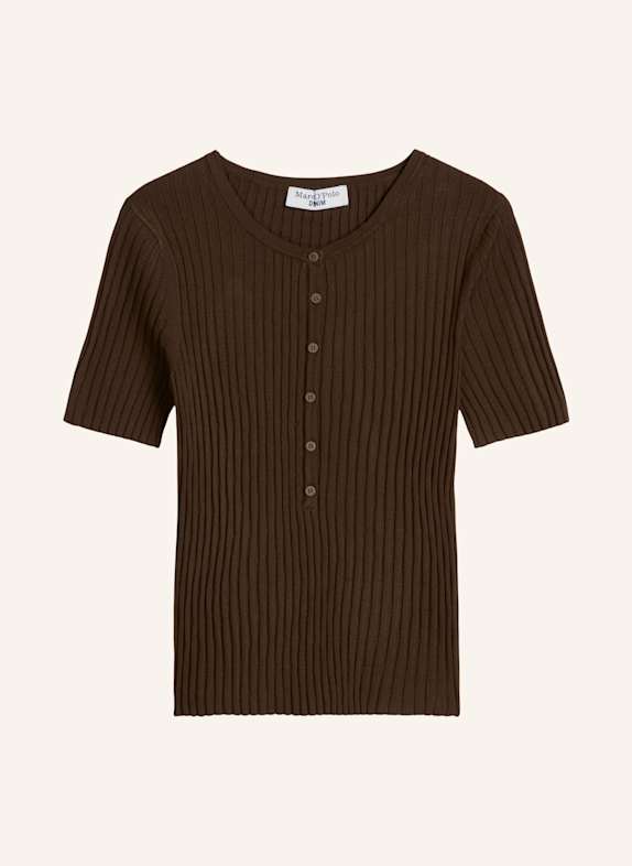 Marc O'Polo DENIM Feinstrickpullover DUNKELBRAUN