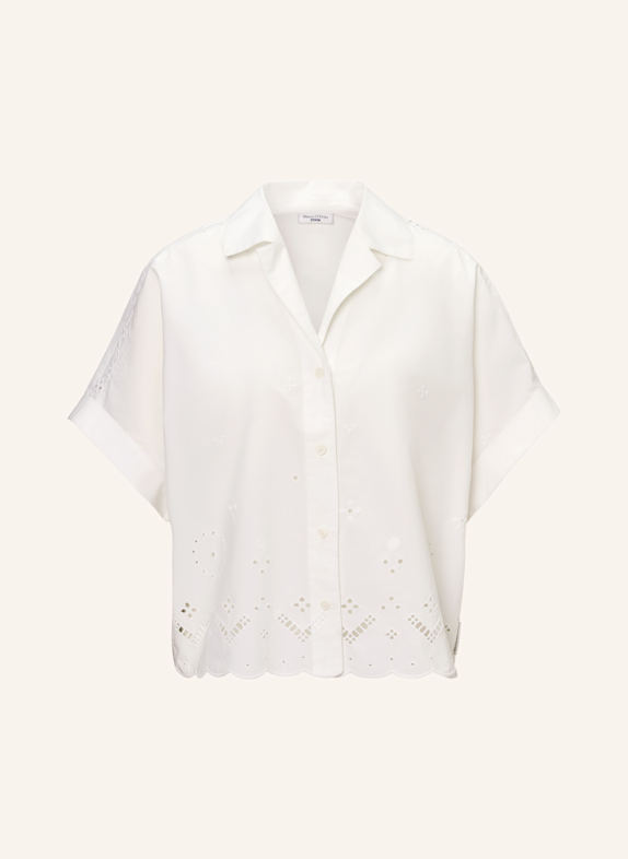 Marc O'Polo DENIM Spitzenbluse WEISS